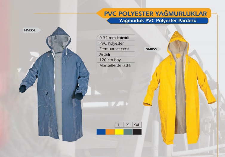  Pvc Yağmurluk